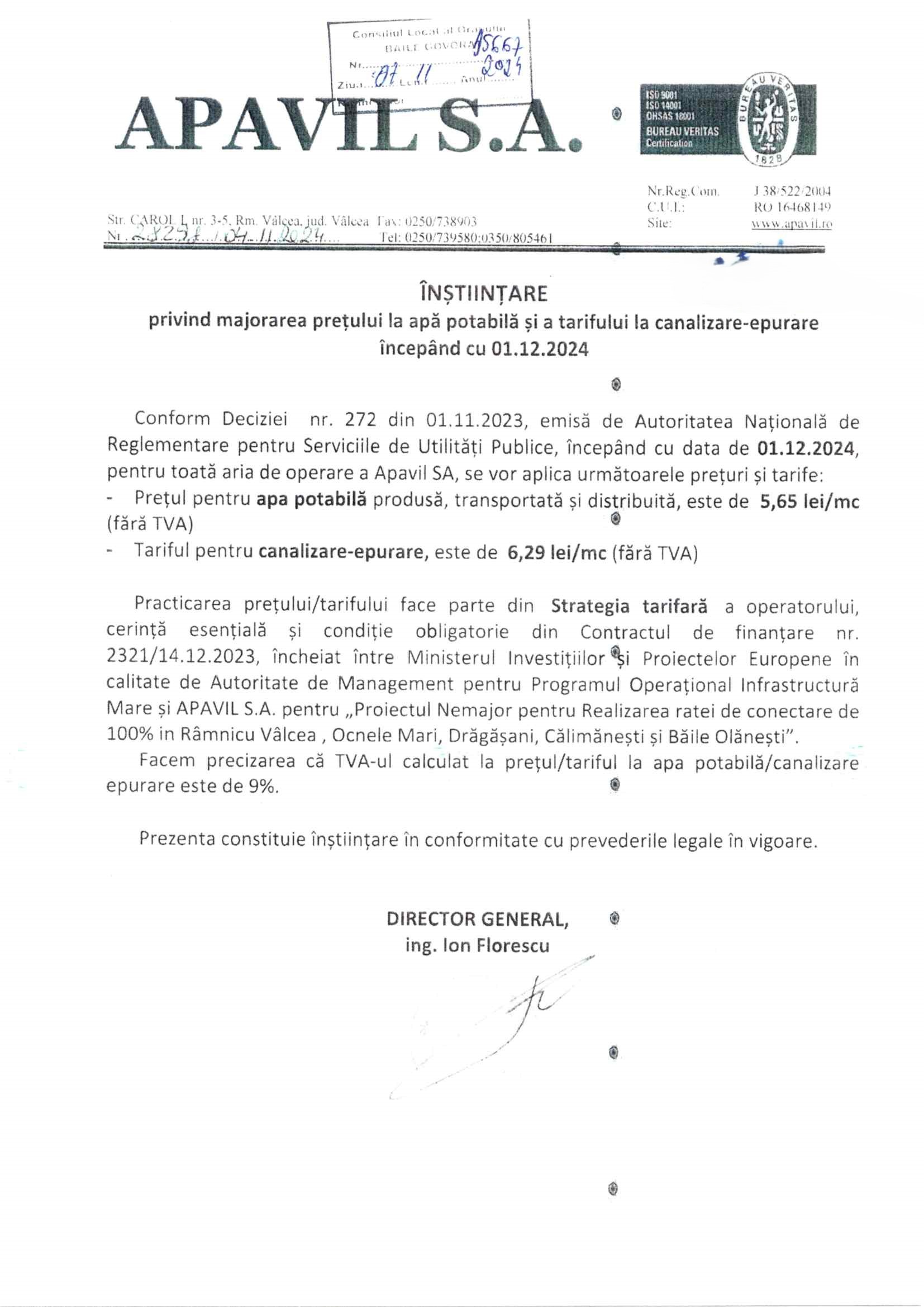 Instiintare-Apavil-majorare-pret-01.12.2024