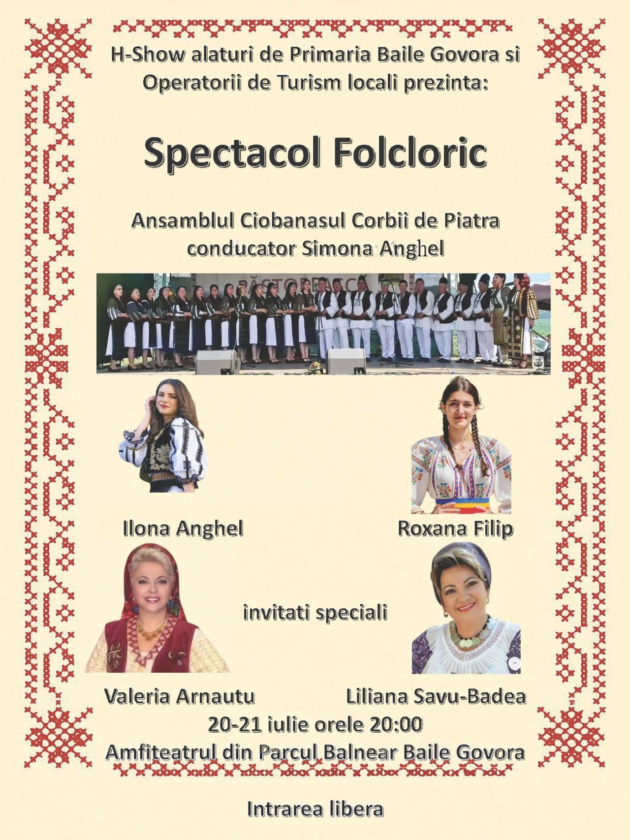 Afis eveniment 20-21 iulie 2025