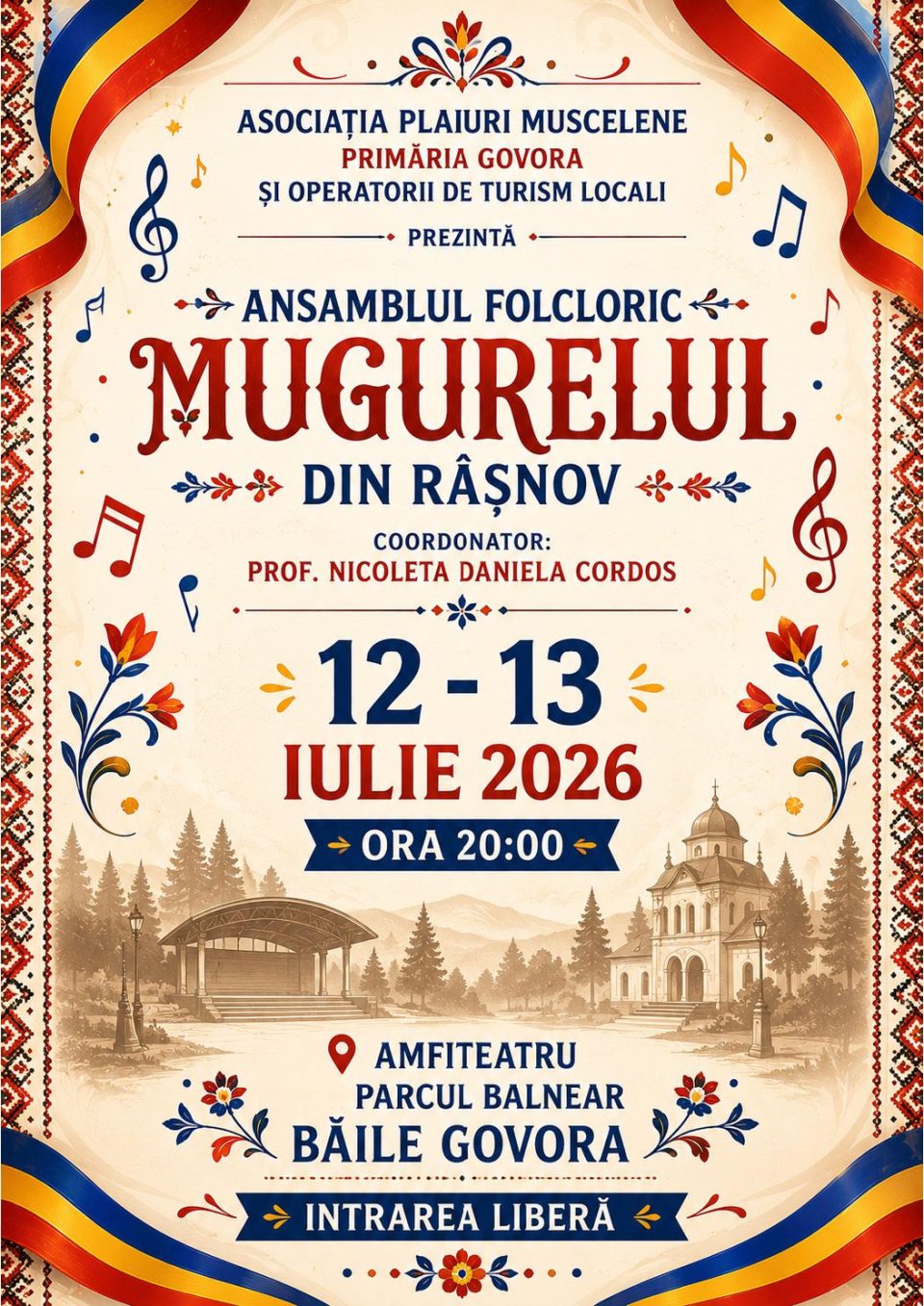 Afis Ansamblul Mugurelul A3 Full Page