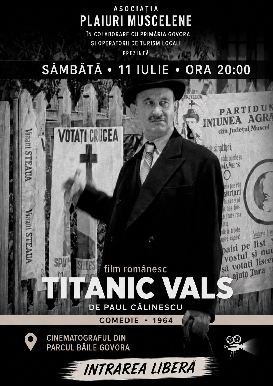 Afis Titanic Vals 11 Iulie