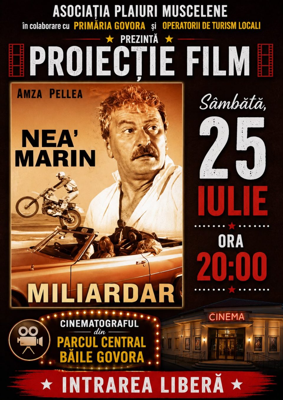 Serile de vară la amfiteatru continuă la Băile Govora!