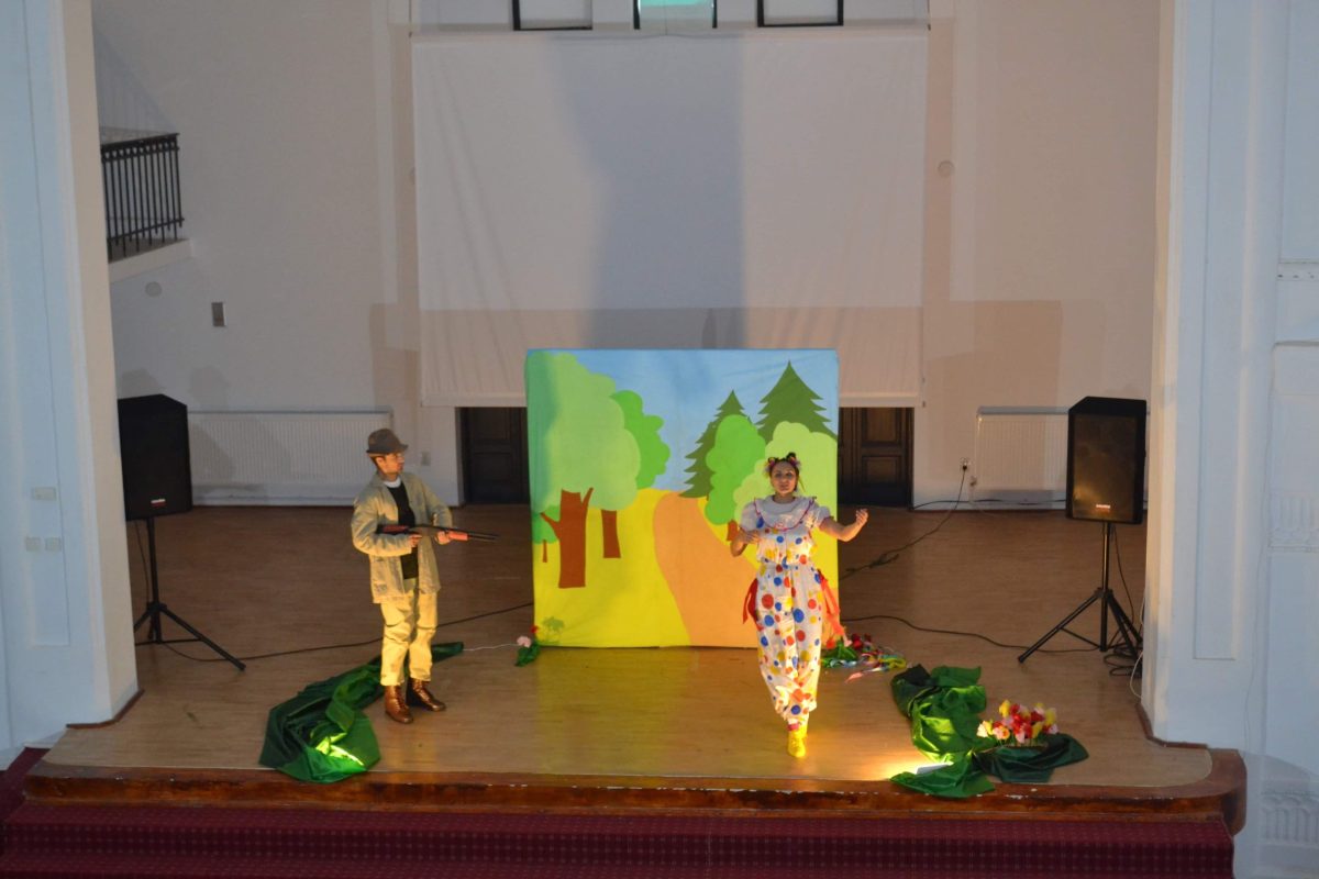 Sceneta de teatru Scufița Rosie – Teatrul Bambilici din Târgu Jiu – fotografia 12