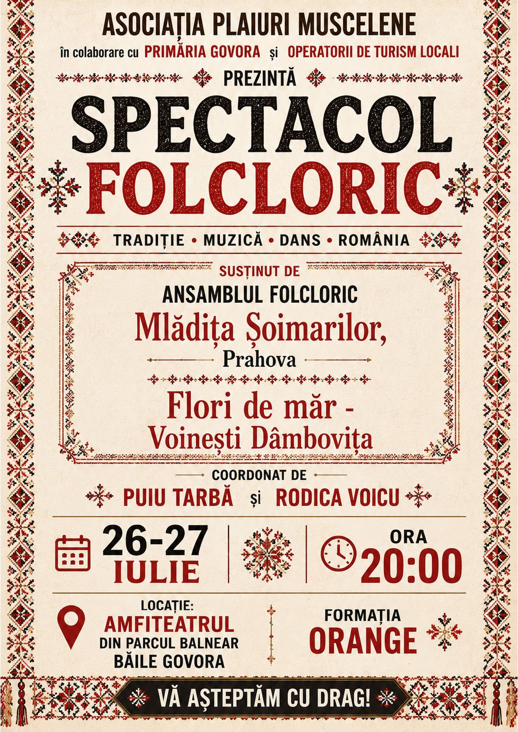 Ansamblurile Mlădița Șoimarilor și Flori de măr