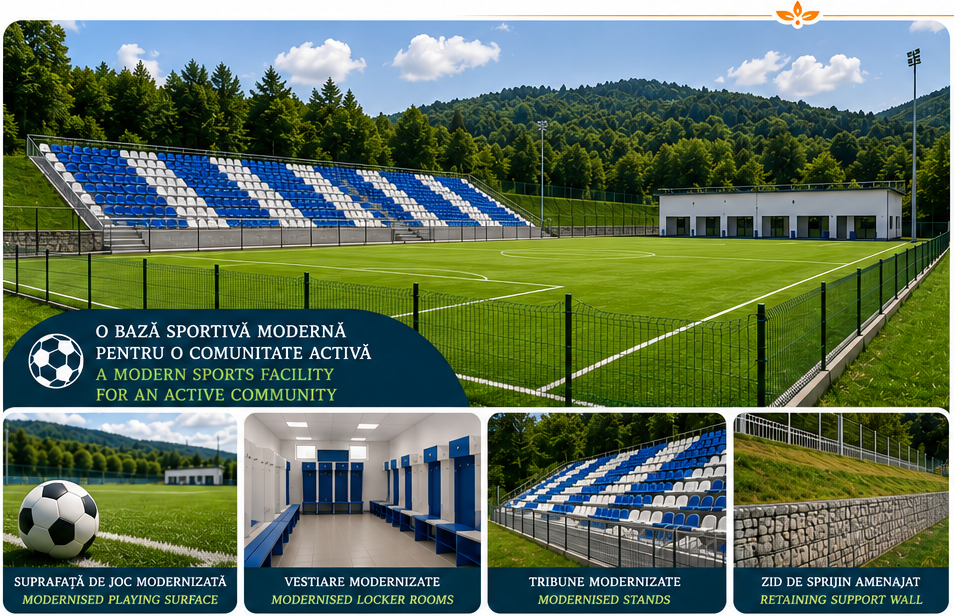 Modernizarea bazei sportive Băile Govora