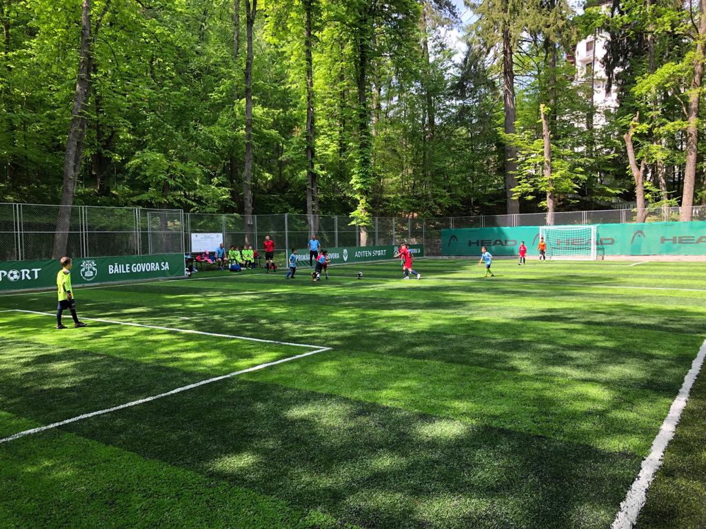 Terenul sintetic din Parcul Balnear