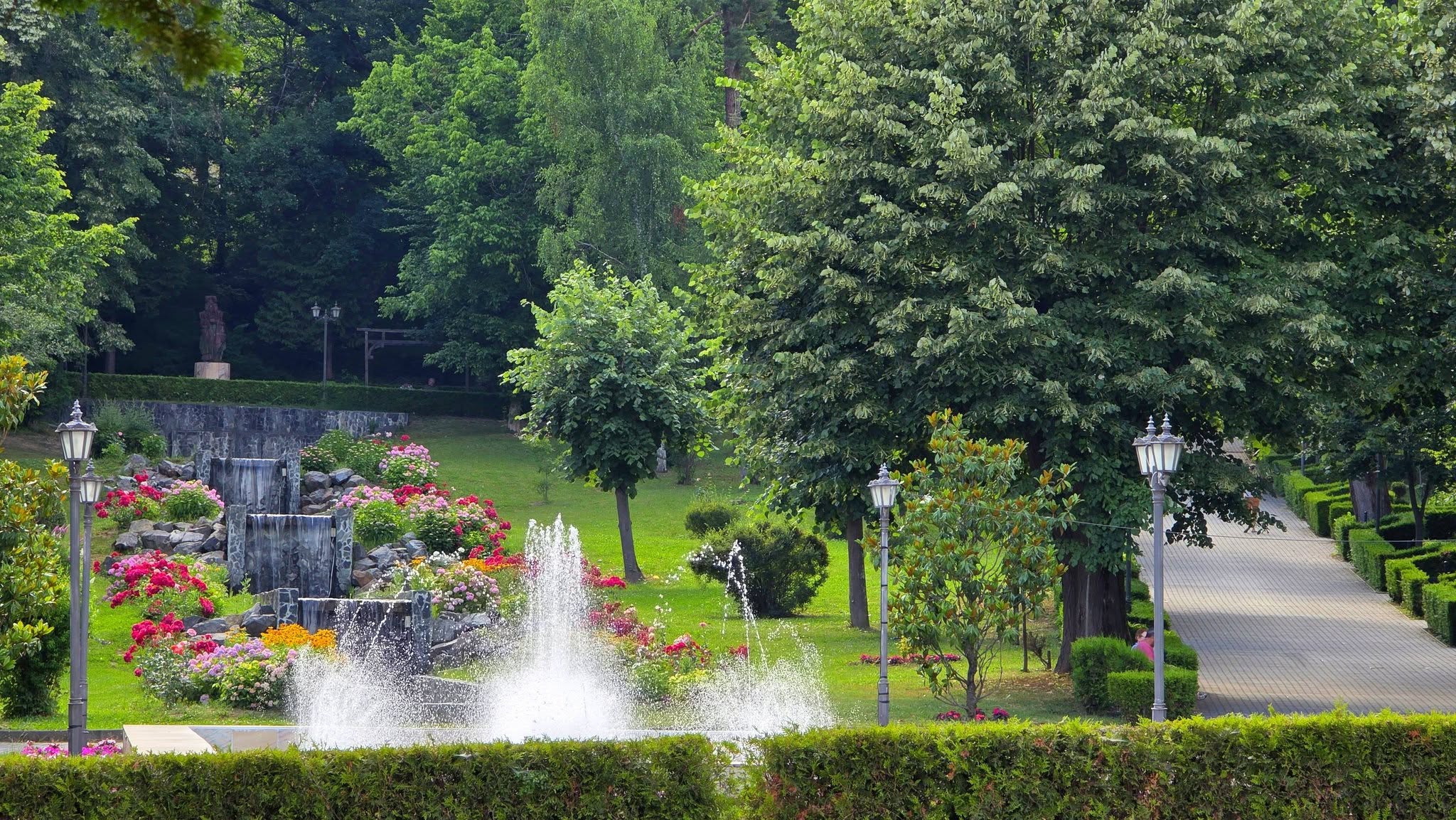 Intrarea în parc